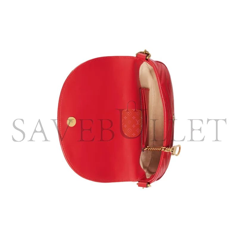 G*u*i gg marmont quilted chain mini bag 746431 (20*14.5*4cm)